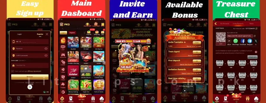 PK3 APK download — earning app Pakistan